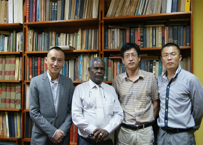 The Director of the Angolan National Council met with Chairman Chen Jiazhong, Group Vice President Ma Guokun, and Group Vice President Lu Hongfa