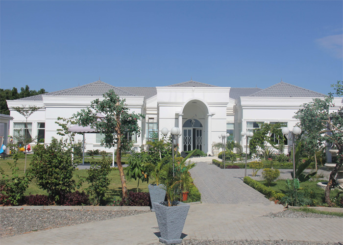 Park garden hotel, north Africa (Angola)